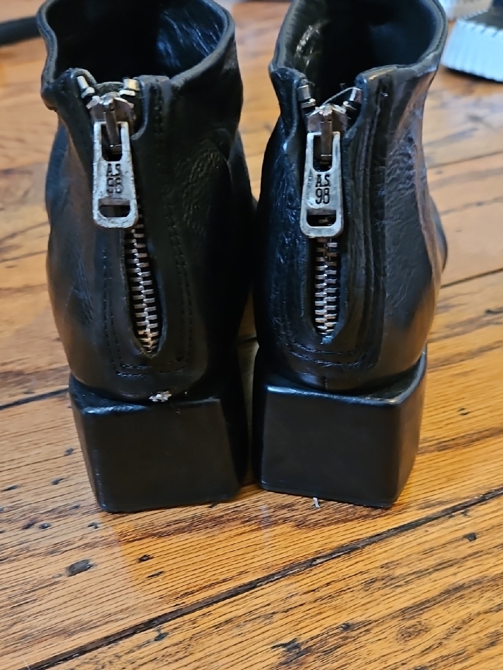 AS 98 Heel Sandals Size 39 US 8.5 - Picture 6 of 12